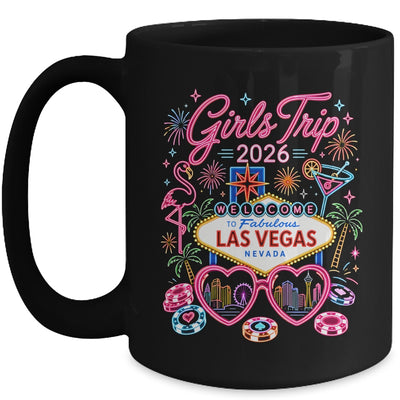 Girls Trip Las Vegas Vacation 2026 Besties Friends Matching Mug | siriusteestore