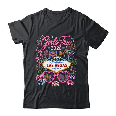 Girls Trip Las Vegas Vacation 2026 Besties Friends Matching Shirt & Tank Top | siriusteestore