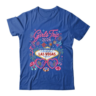 Girls Trip Las Vegas Vacation 2026 Besties Friends Matching Shirt & Tank Top | siriusteestore