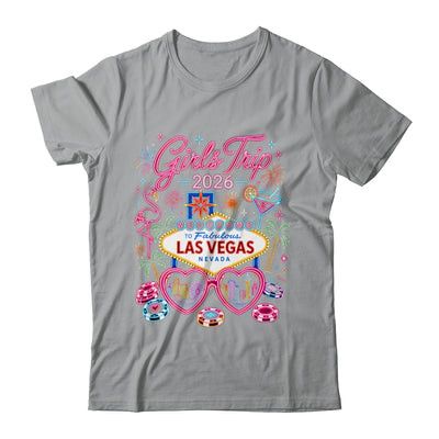 Girls Trip Las Vegas Vacation 2026 Besties Friends Matching Shirt & Tank Top | siriusteestore