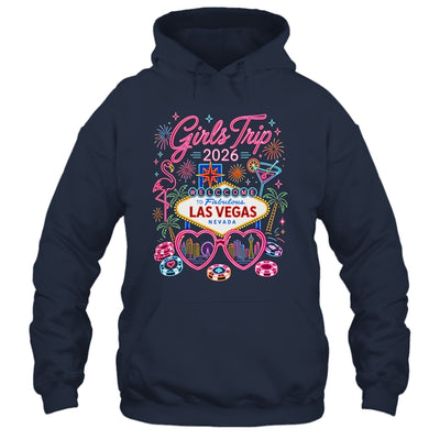 Girls Trip Las Vegas Vacation 2026 Besties Friends Matching Shirt & Tank Top | siriusteestore