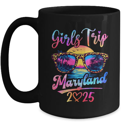 Girls Trip Maryland 2025 Matching Summer Vacation Women Mug | siriusteestore