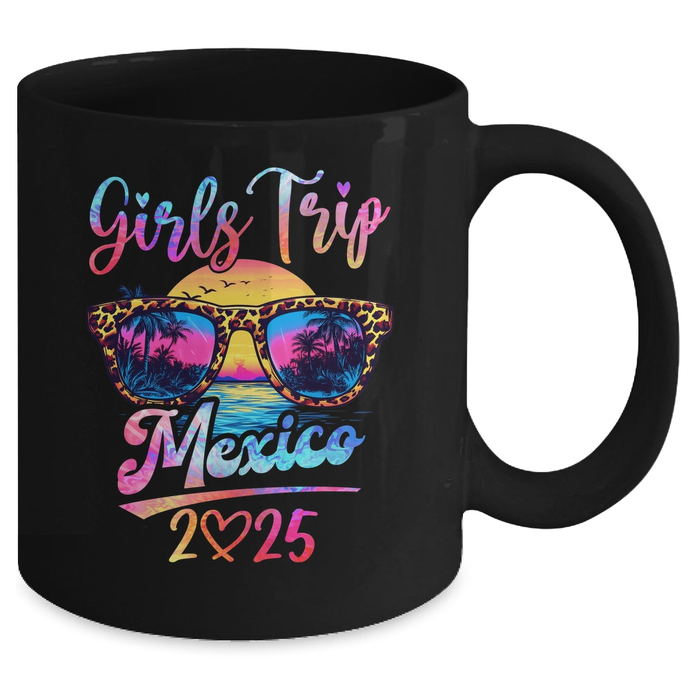 Girls Trip Mexico 2025 Matching Summer Vacation Women Mug | siriusteestore