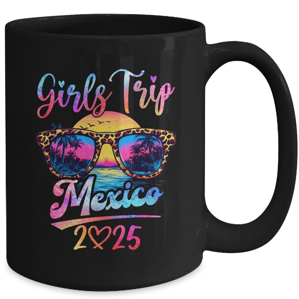 Girls Trip Mexico 2025 Matching Summer Vacation Women Mug | siriusteestore