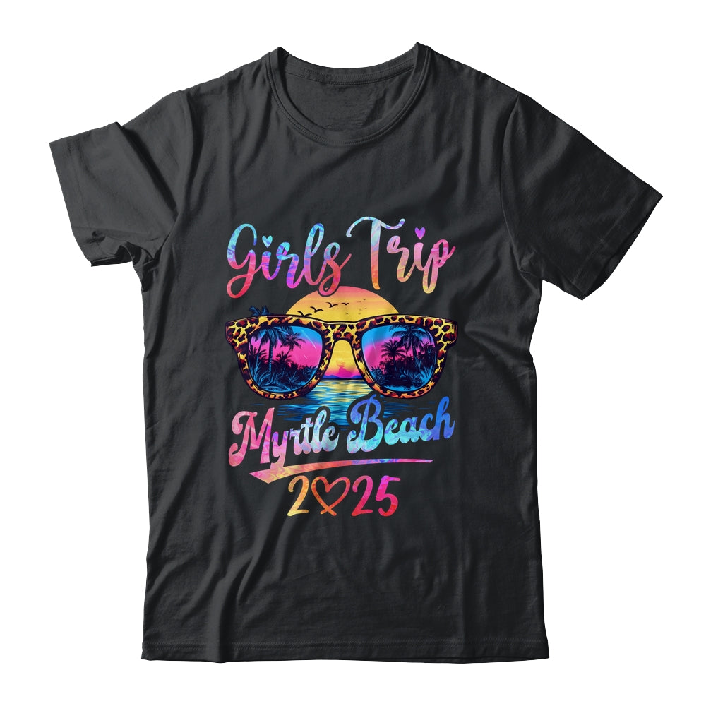 Girls Trip Myrtle Beach 2025 Matching Summer Vacation Women Shirt & Tank Top | siriusteestore