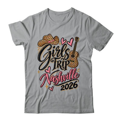 Girls Trip Nashville 2026 Bachelorette Boots Guitar Travel Shirt & Tank Top | siriusteestore