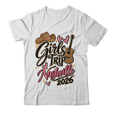 Girls Trip Nashville 2026 Bachelorette Boots Guitar Travel Shirt & Tank Top | siriusteestore