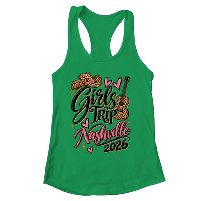 Girls Trip Nashville 2026 Bachelorette Boots Guitar Travel Shirt & Tank Top | siriusteestore