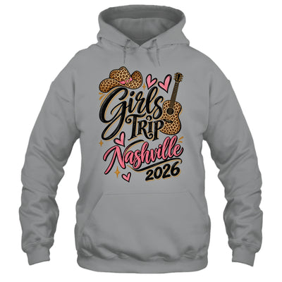 Girls Trip Nashville 2026 Bachelorette Boots Guitar Travel Shirt & Tank Top | siriusteestore