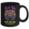 Girls Trip New Orleans 2025 Women Girl Mardi Gras Mask Beads Mug | siriusteestore