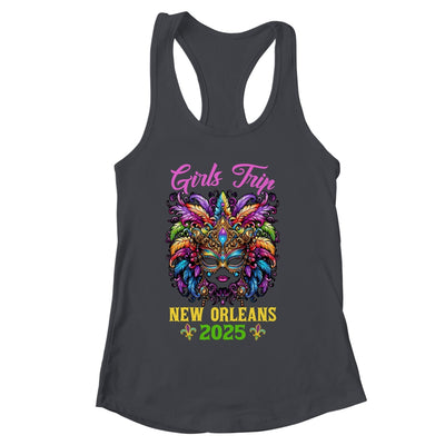 Girls Trip New Orleans 2025 Women Girl Mardi Gras Mask Beads Shirt & Tank Top | siriusteestore