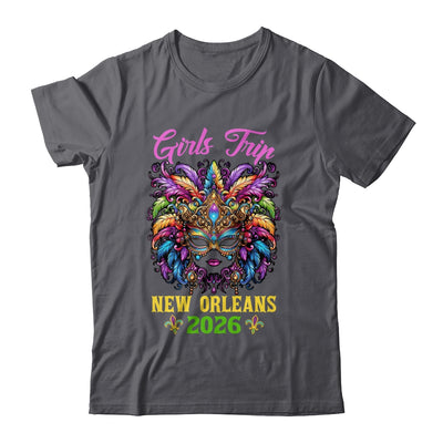 Girls Trip New Orleans 2026 Women Girl Mardi Gras Mask Beads Shirt & Tank Top | siriusteestore