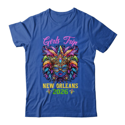 Girls Trip New Orleans 2026 Women Girl Mardi Gras Mask Beads Shirt & Tank Top | siriusteestore