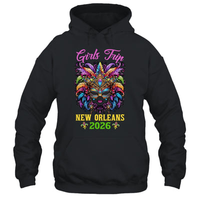 Girls Trip New Orleans 2026 Women Girl Mardi Gras Mask Beads Shirt & Tank Top | siriusteestore