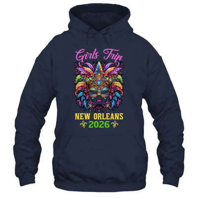 Girls Trip New Orleans 2026 Women Girl Mardi Gras Mask Beads Shirt & Tank Top | siriusteestore