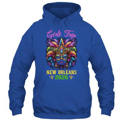 Girls Trip New Orleans 2026 Women Girl Mardi Gras Mask Beads Shirt & Tank Top | siriusteestore