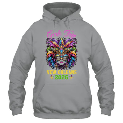 Girls Trip New Orleans 2026 Women Girl Mardi Gras Mask Beads Shirt & Tank Top | siriusteestore