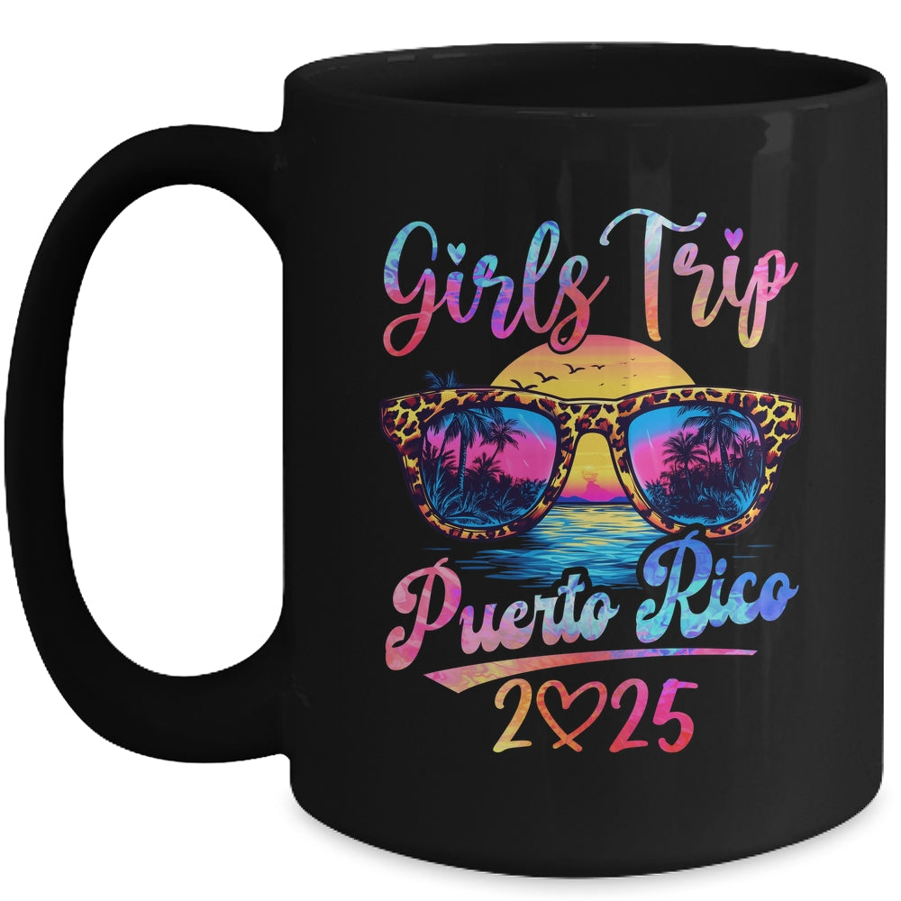 Girls Trip Puerto Rico 2025 Matching Summer Vacation Women Mug | siriusteestore
