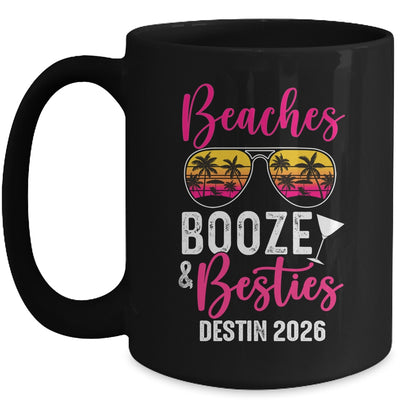 Girls Weekend Trip Destin 2026 Beaches Booze Besties Mug | siriusteestore