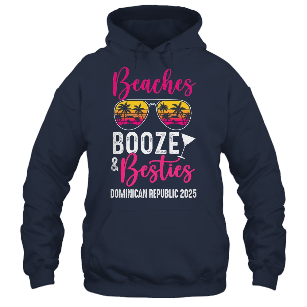 Girls Weekend Trip Dominican Republic 2025 Beaches Booze Besties Shirt & Tank Top | siriusteestore