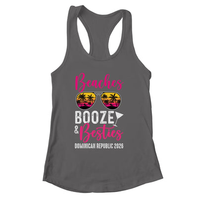 Girls Weekend Trip Dominican Republic 2026 Beaches Booze Besties Shirt & Tank Top | siriusteestore
