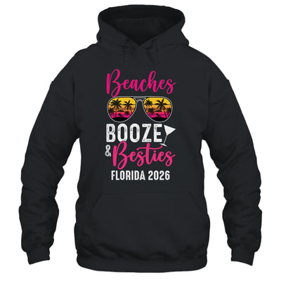 Girls Weekend Trip Florida 2026 Beaches Booze Besties Shirt & Tank Top | siriusteestore