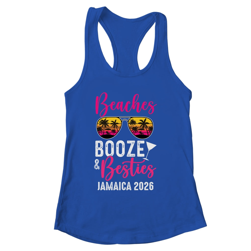 Girls Weekend Trip Jamaica 2026 Beaches Booze Besties Shirt & Tank Top | siriusteestore
