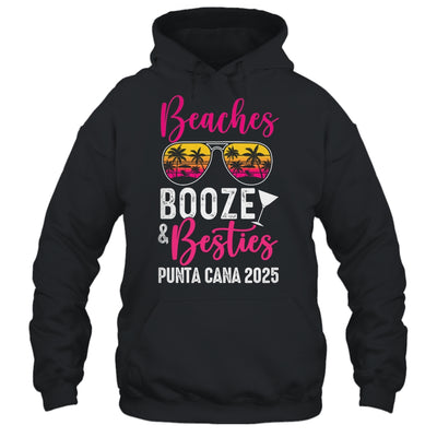 Girls Weekend Trip Punta Cana 2025 Beaches Booze Besties Shirt & Tank Top | siriusteestore