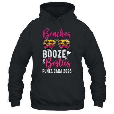 Girls Weekend Trip Punta Cana 2026 Beaches Booze Besties Shirt & Tank Top | siriusteestore