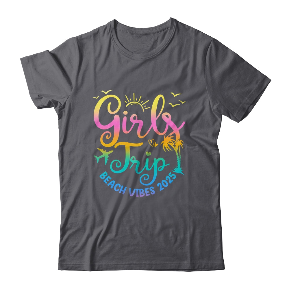 Girls Weekend Women Girls Trip Beach Vibes 2025 Vacation Shirt & Tank Top | siriusteestore
