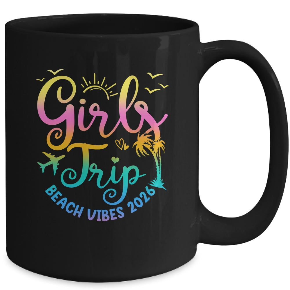 Girls Weekend Women Girls Trip Beach Vibes 2026 Vacation Mug | siriusteestore