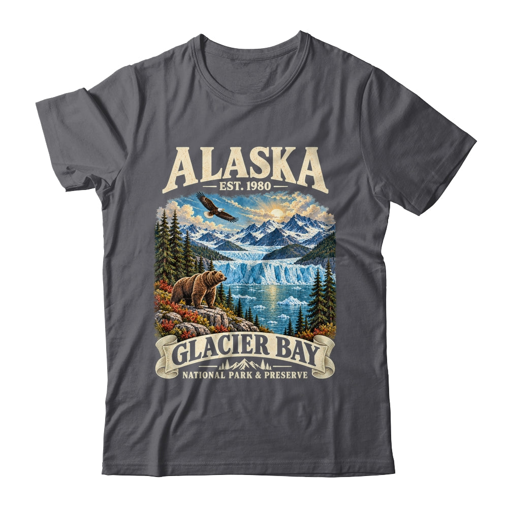 Glacier Bay National Park Alaska Mountain Lake Adventure Shirt & Hoodie | siriusteestore