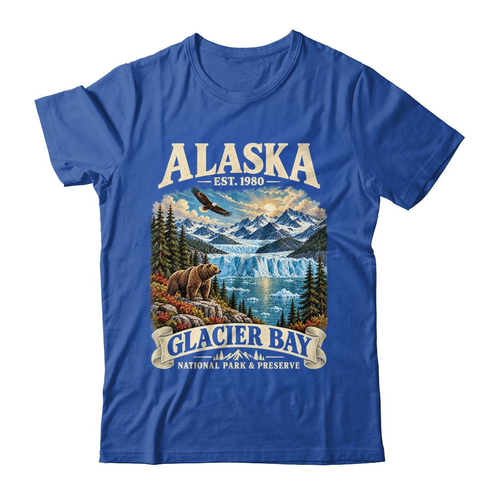 Glacier Bay National Park Alaska Mountain Lake Adventure Shirt & Hoodie | siriusteestore