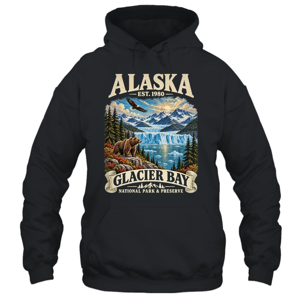 Glacier Bay National Park Alaska Mountain Lake Adventure Shirt & Hoodie | siriusteestore