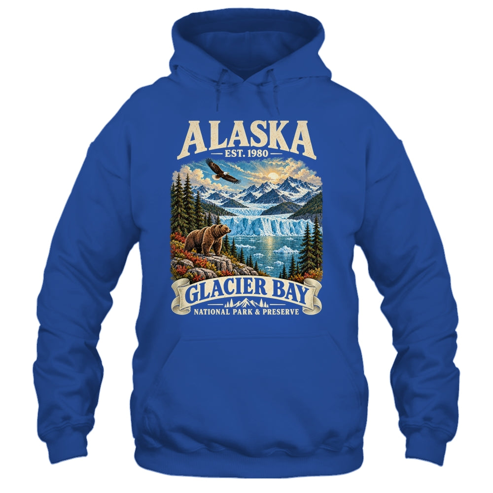 Glacier Bay National Park Alaska Mountain Lake Adventure Shirt & Hoodie | siriusteestore