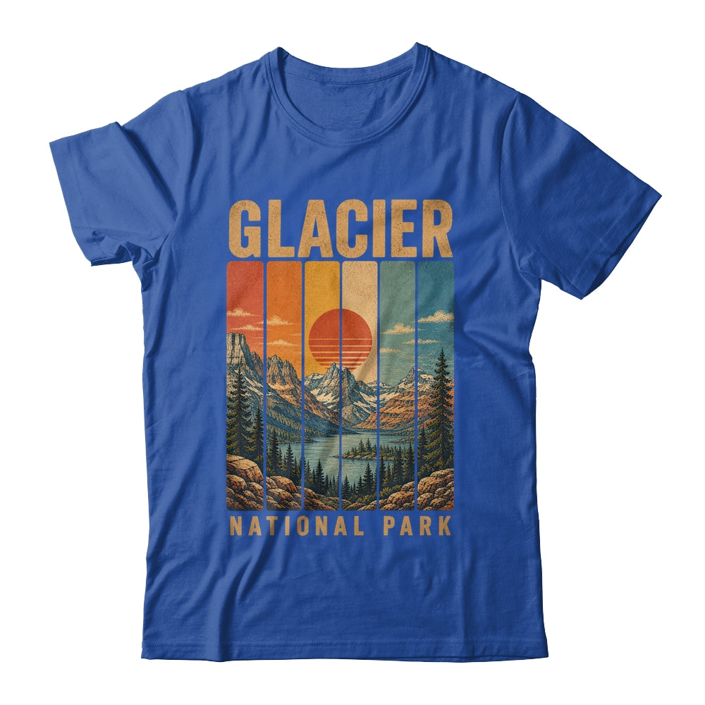 Glacier National Park Montana Usa Outdoor Vintage Hiking Shirt & Tank Top | siriusteestore