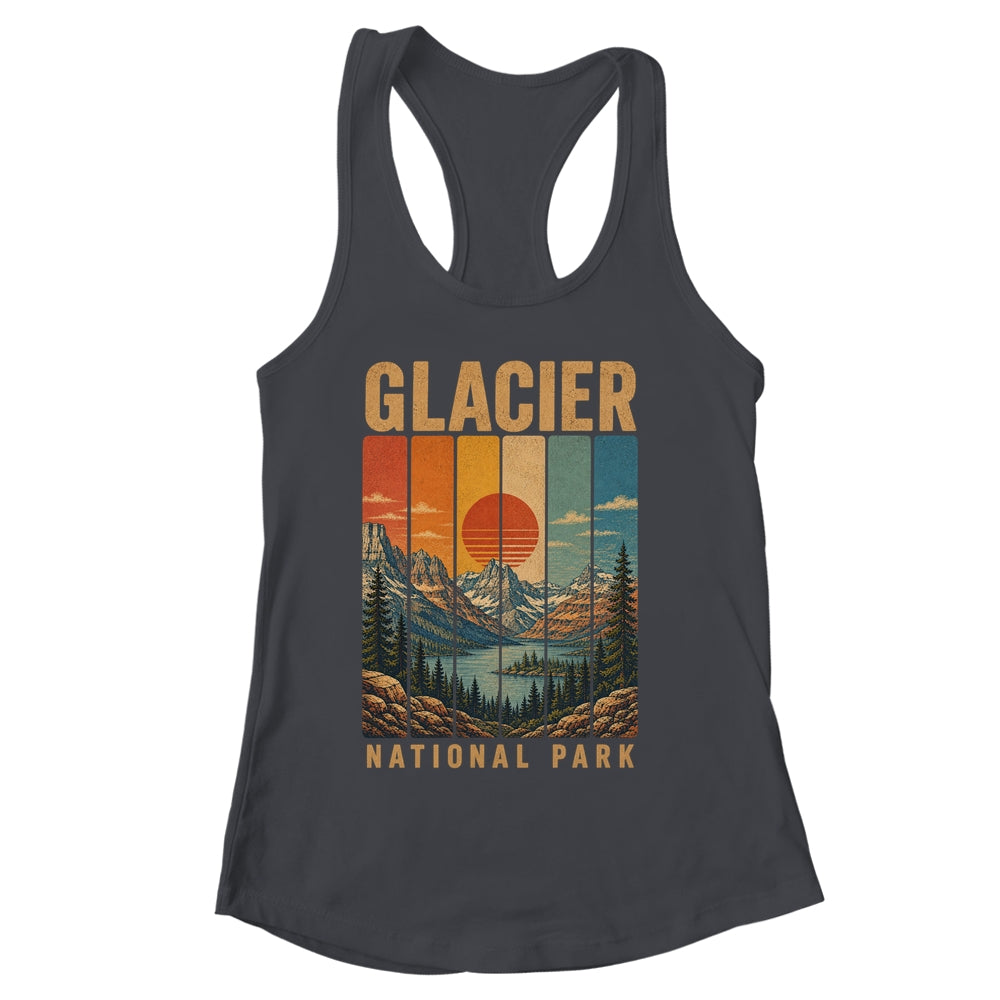 Glacier National Park Montana Usa Outdoor Vintage Hiking Shirt & Tank Top | siriusteestore