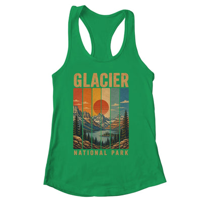 Glacier National Park Montana Usa Outdoor Vintage Hiking Shirt & Tank Top | siriusteestore