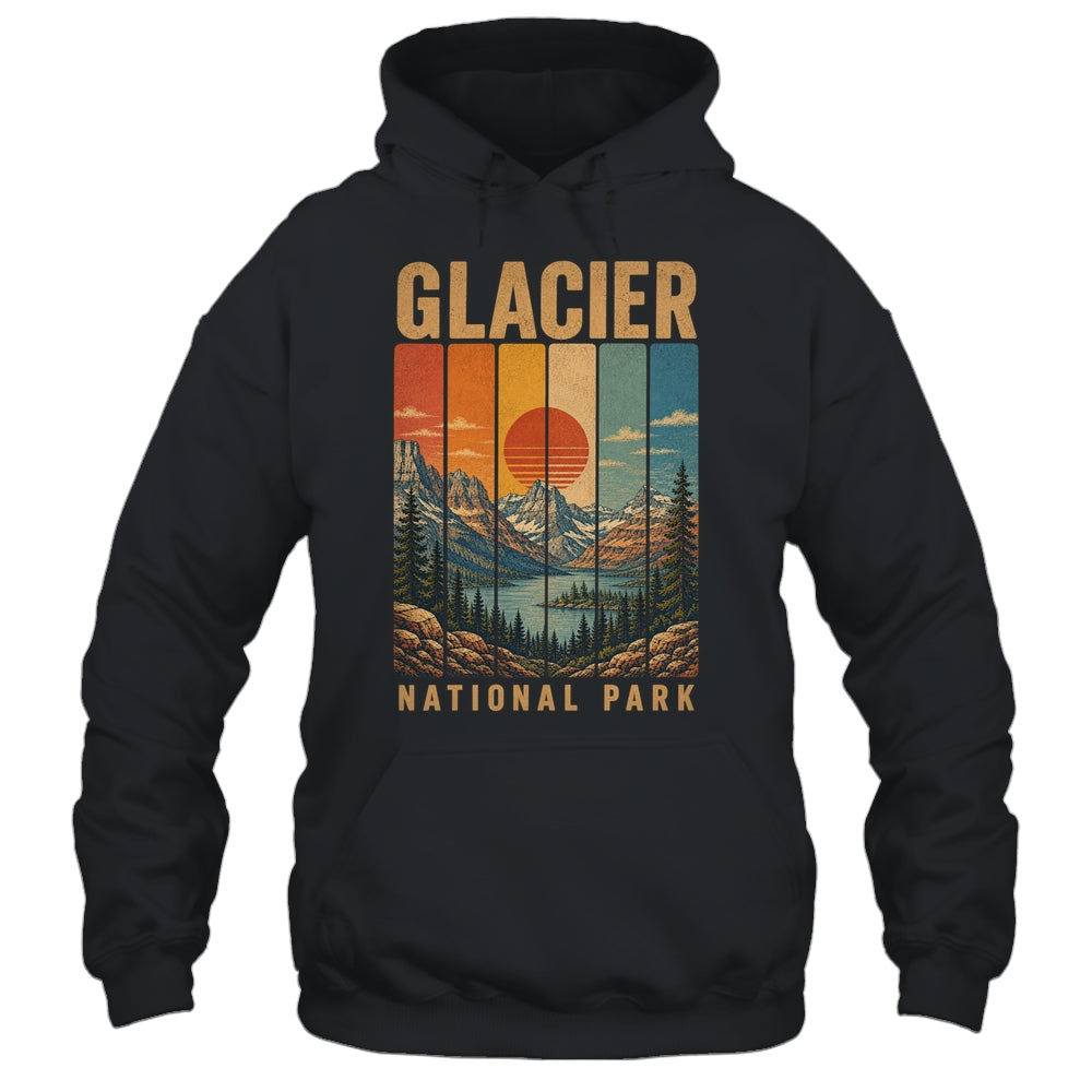 Glacier National Park Montana Usa Outdoor Vintage Hiking Shirt & Tank Top | siriusteestore