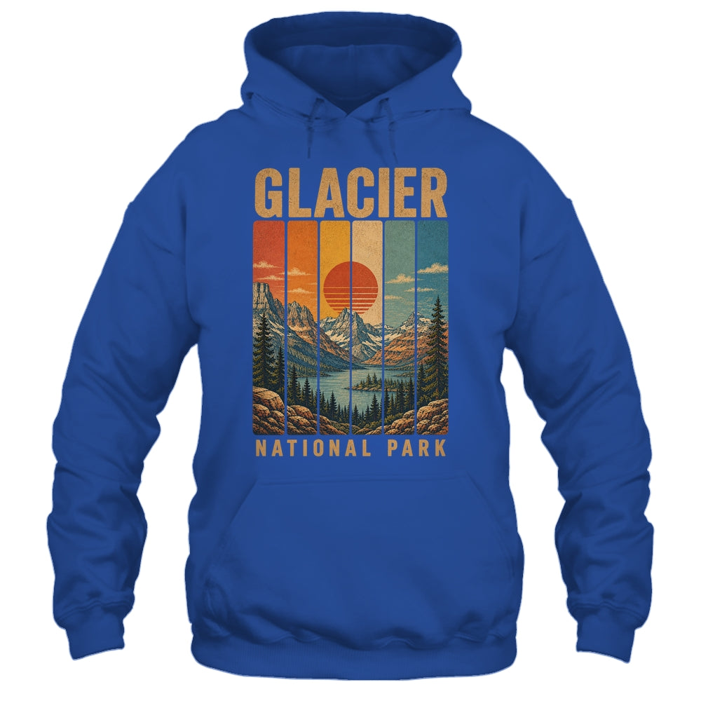 Glacier National Park Montana Usa Outdoor Vintage Hiking Shirt & Tank Top | siriusteestore