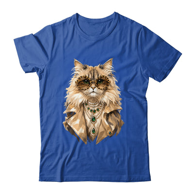 Glam Cat Coquette Pink Sunglasses Leopard Cat Lovers Funny Shirt & Tank Top | siriusteestore
