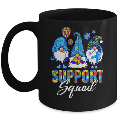 Gnomes Autism Awareness Support Squad Blue Ribbon Mug | siriusteestore