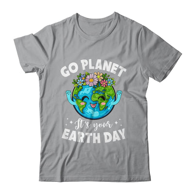 Go Planet It's Your Earth Day Cute Earth Day 2024 Shirt & Tank Top | siriusteestore