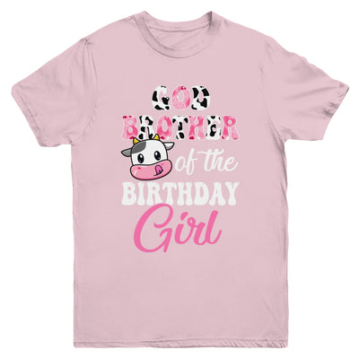 God Brother Of The Birthday Girl Farm Cow 1st Birthday Girl Shirt & Hoodie | siriusteestore