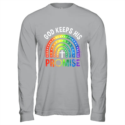 God Keeps His Promise Rainbow LGBT Christian Bible Religious Shirt & Hoodie | siriusteestore