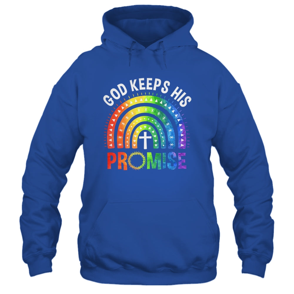 God Keeps His Promise Rainbow LGBT Christian Bible Religious Shirt & Hoodie | siriusteestore