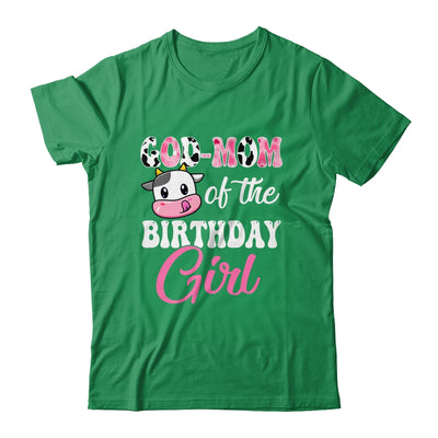 God Mom Of The Birthday Girl Farm Cow 1st Birthday Girl Shirt & Hoodie | siriusteestore
