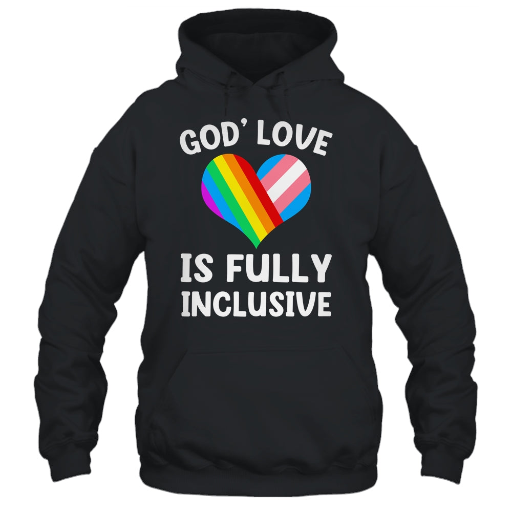 God's Love Is Fully Inclusive Christian LGBT Gay Pride Shirt & Tank Top | siriusteestore