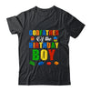 Godfather Birthday Boy Master Builder Building Bricks Blocks Shirt & Hoodie | siriusteestore