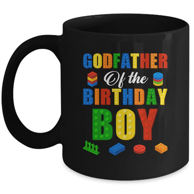 Godfather Birthday Boy Master Builder Building Bricks Blocks Mug | siriusteestore